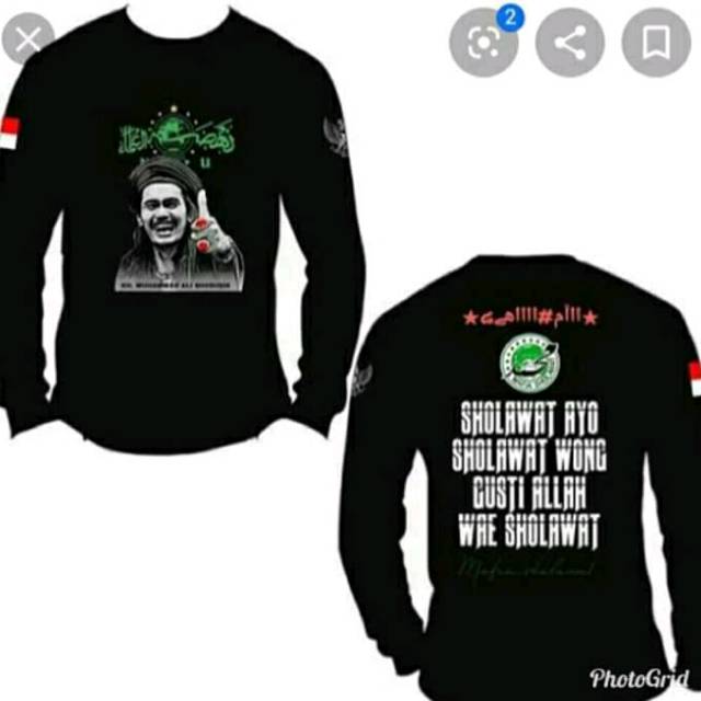 Kaos Mafia Sholawat 02 Shopee Indonesia