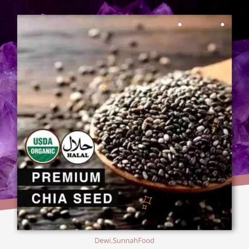 

Organic CHIA SEED 100% Nature (Diet Sehat)