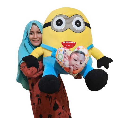 TERMURAH boneka Minion jumbo, bisa ukir nama dan photo