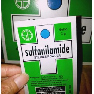 Sulfanilamide obat koreng ampuh / luka cepat kering ◀