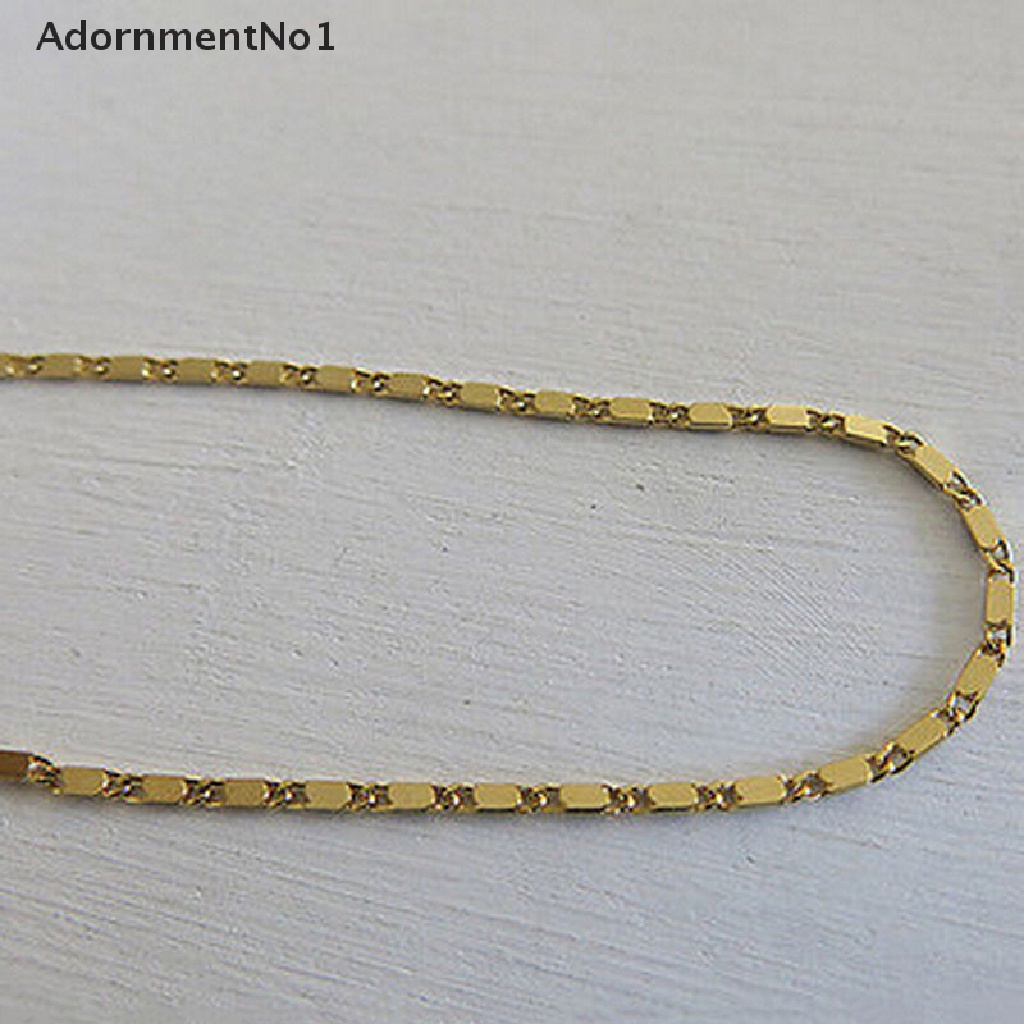 (AdornmentNo1) Gelang Kaki Rantai Warna Emas Untuk Wanita