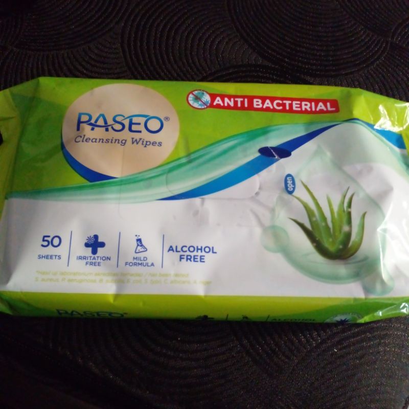 tissue basah paseo 50sheet