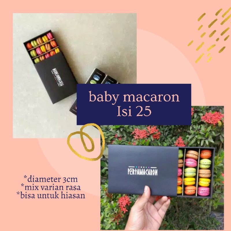 

LANGSUNG KIRIM MACARON 1 PACK ISI 25 PCS - Bisa COD Bisa Grab Gojek Shopee Express Pertamacaron