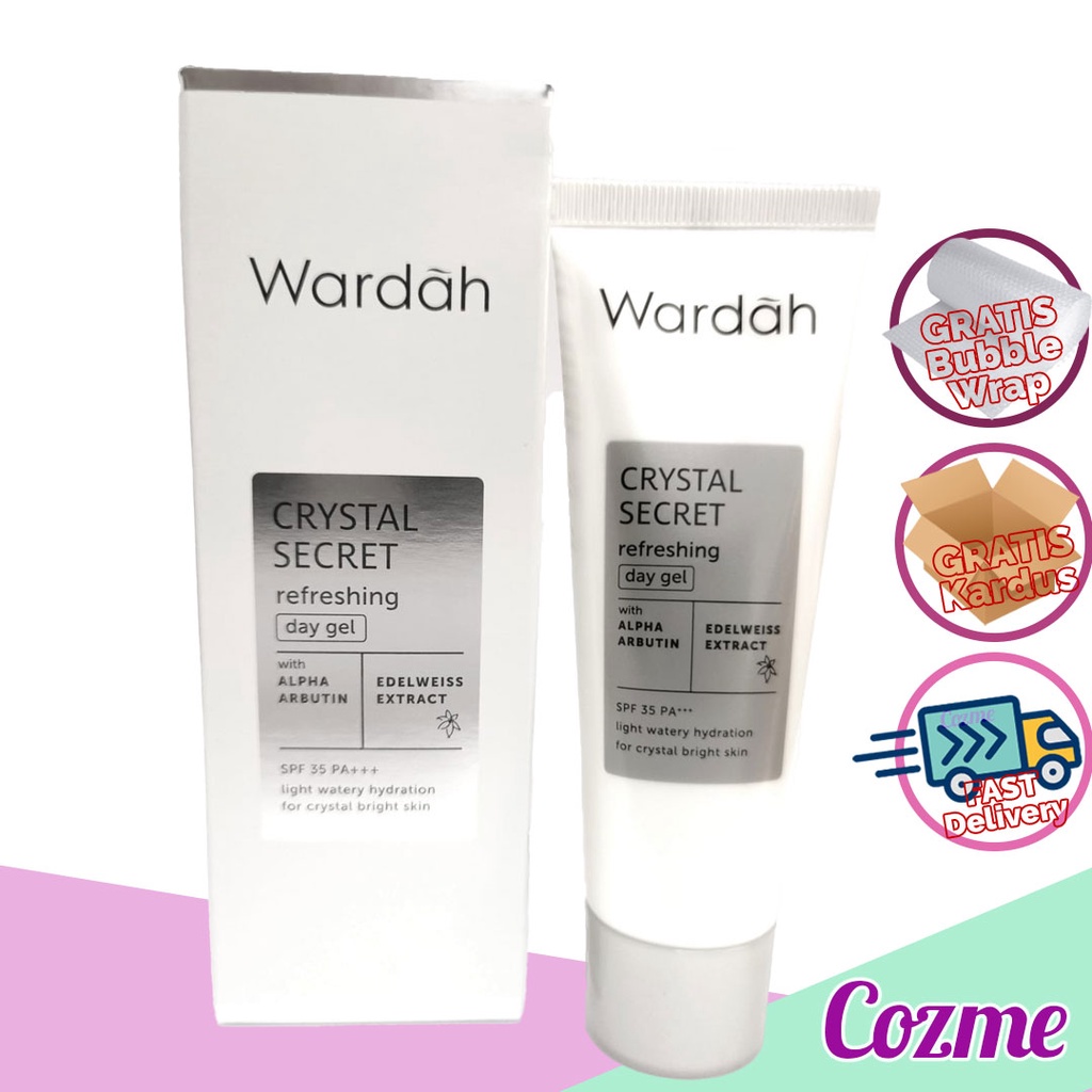 WARDAH CRYSTAL SECRET Refeshing Day Gel SPF35 PA+++