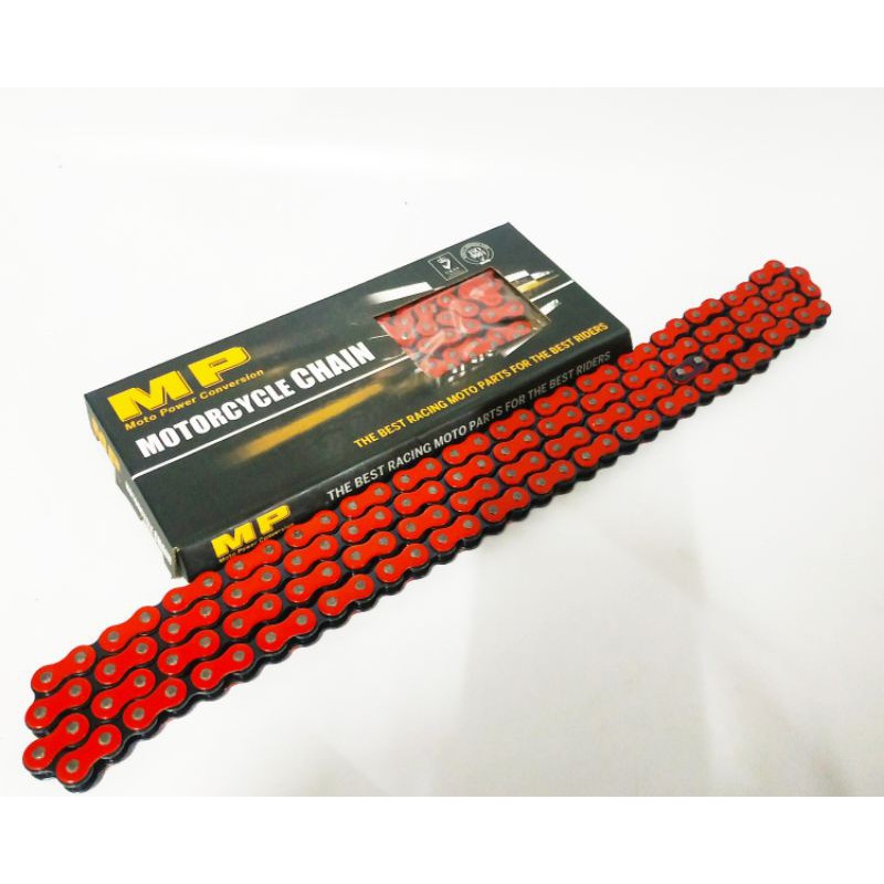 rantai variasi warna ukuran 415H-130L warna original-415H-130L merah