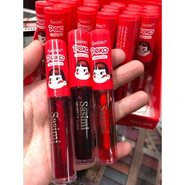 [SATUAN] SASIMI Peko Lovely / Liptint Sasimi Peko Special Edition Aloe Vera 99 Persen Lip Tint Lip Gloss Lipgloss Lipglos Lip Glos