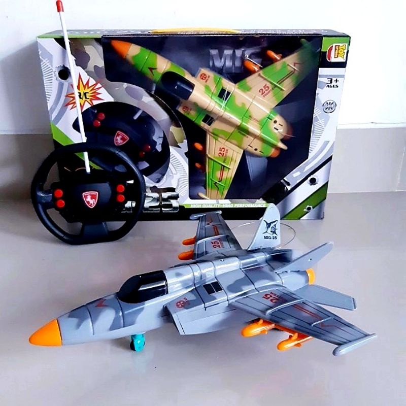 Mainan RC Pesawat Jet Tempur - Aircraft Remote Control Anak Remot Kontrol