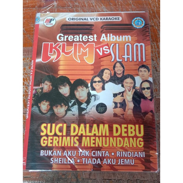 Kaset Vcd Original Greatest Album iklim vs slam