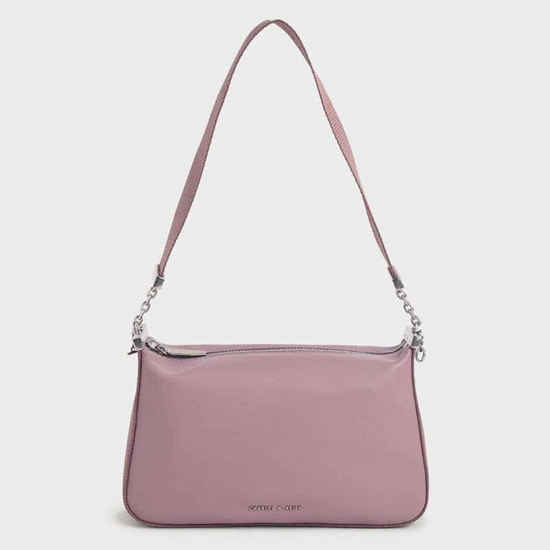 CK Zip Shoulder Bag