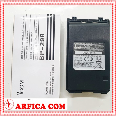 BATRE HT ICOM IC V86 BATERAI BP 298 BATTERY ICOM V86 BP 298 MURAH