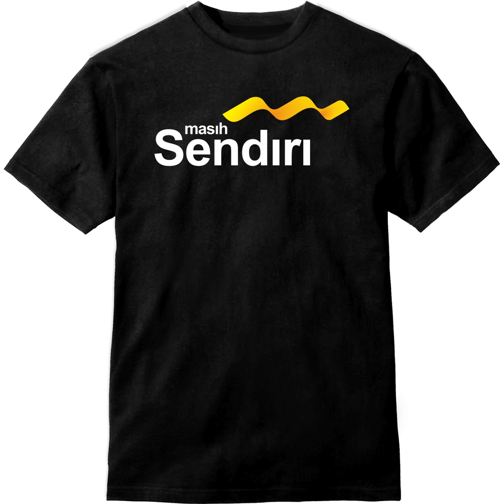 Kaos Pria Sendiri - Kaos Unisex BIGSIZE - SHOPLAB88
