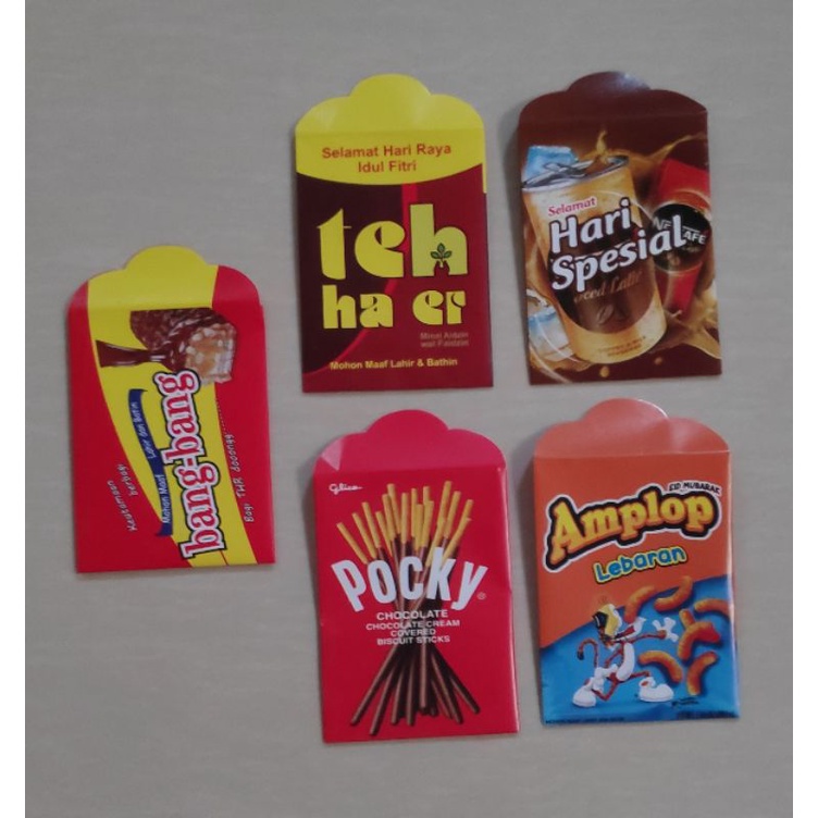 

Amplop lebaran viral, amplop snack edition, angpao lebaran, amplop unik . isi 10pcs/pack