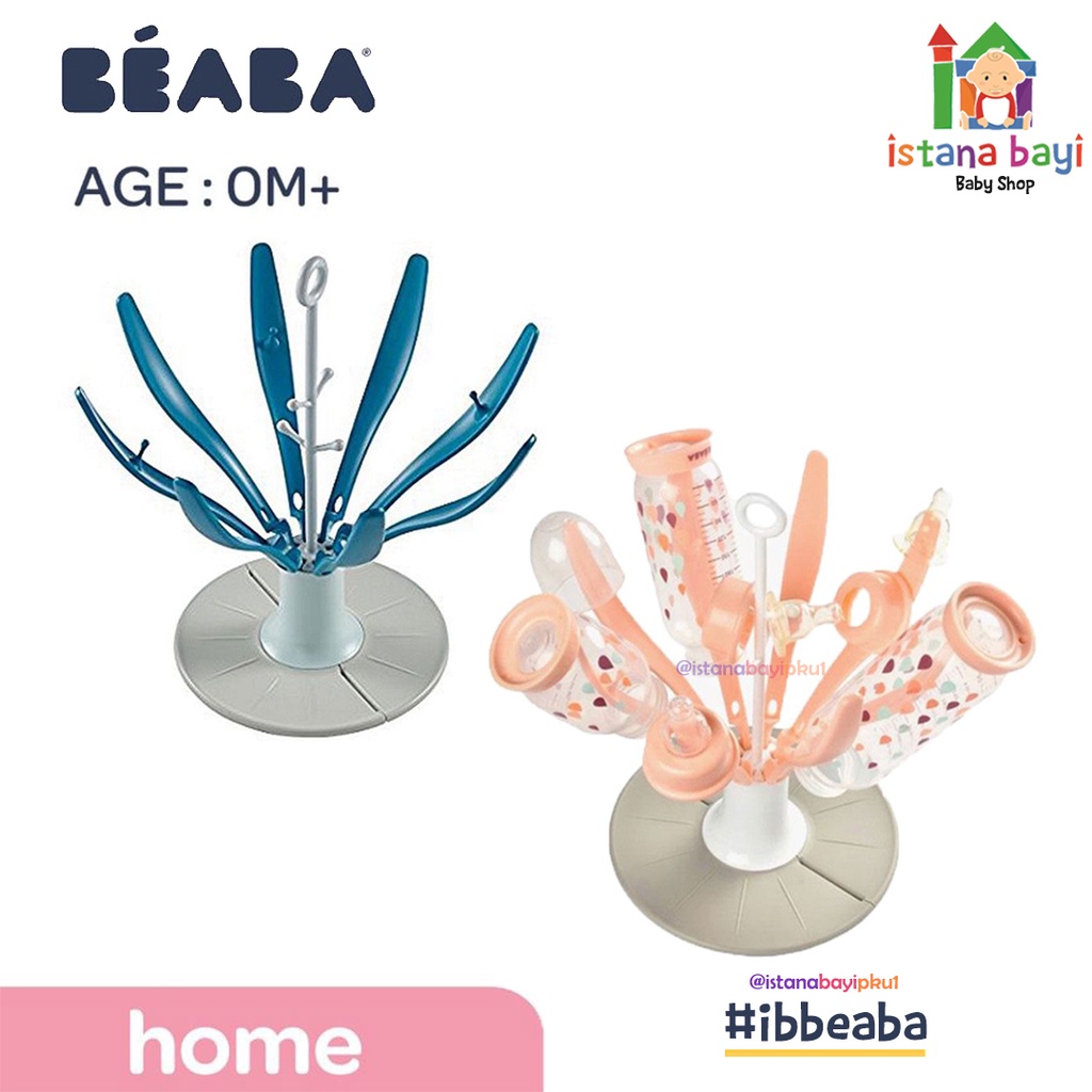 Beaba Flower Fold Drain Rack  - Rack Botol Bayi