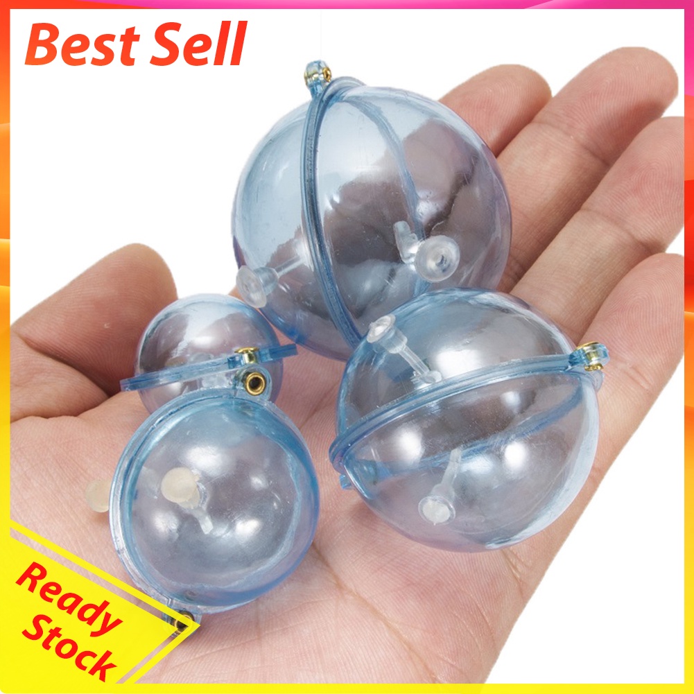 5pcs/Set Fishing Float Plastic Water Ball Bubble Floats Sea Fishing Tackle