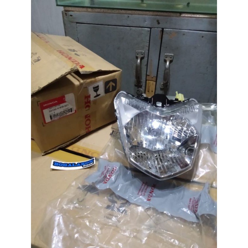 reflektor lampu depan honda blade 110 repsol lama ori ahm hgp baru