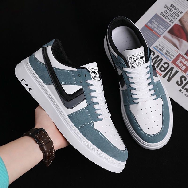 Sepatu Sneakers Pria Sepatu Cowok Bertali Trendy High Quality Sepatu Pria Original Keren Snakers Pria Casual