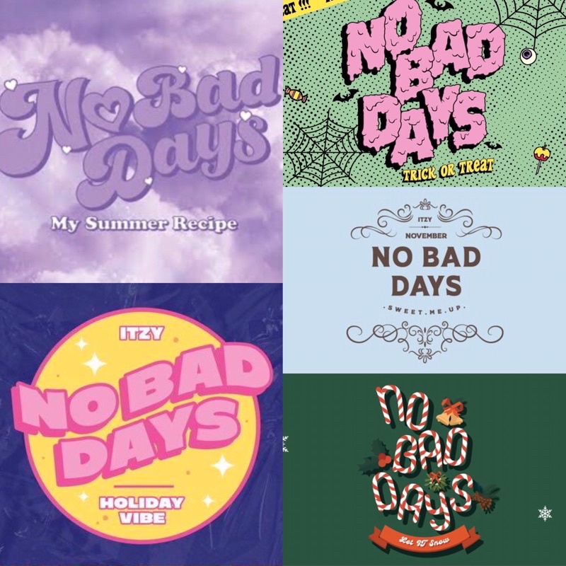 [Baca Deskripsi] ITZY NO BAD DAYS/NBD August September October November December Photocard/PC & Pola