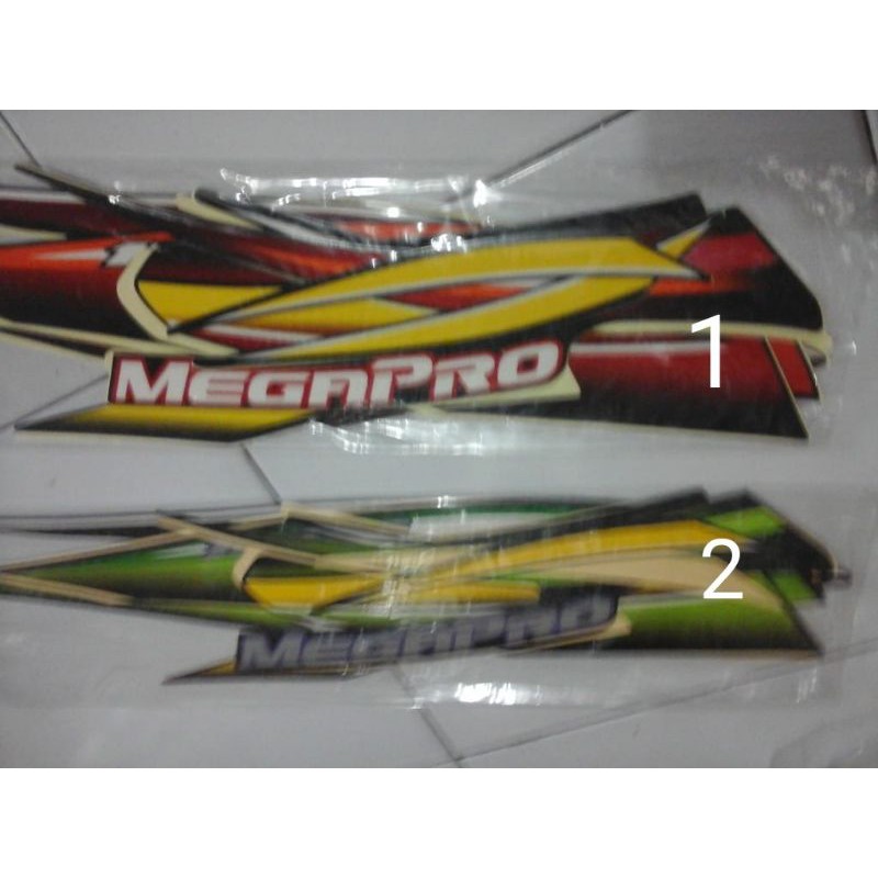 Sticker Striping Megapro 2005