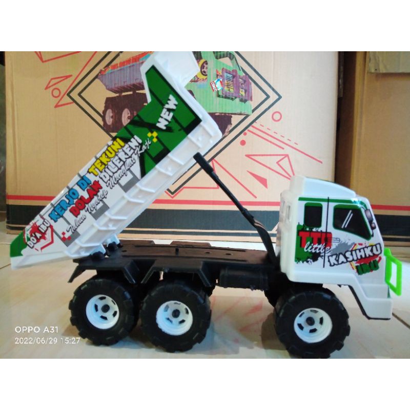 Mainan mobil truk led / truk lampu LED / modifikasi truk lampu LED / Truck oleng murah
