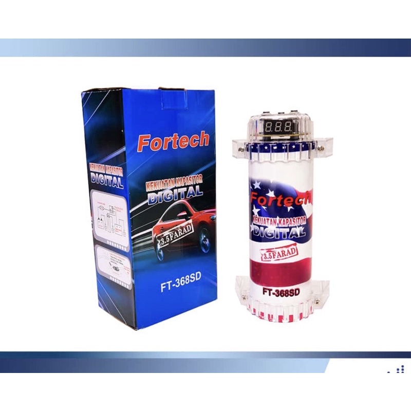 Kapasitor 3Farad merk Fortech FT368SD/Hw3800SD