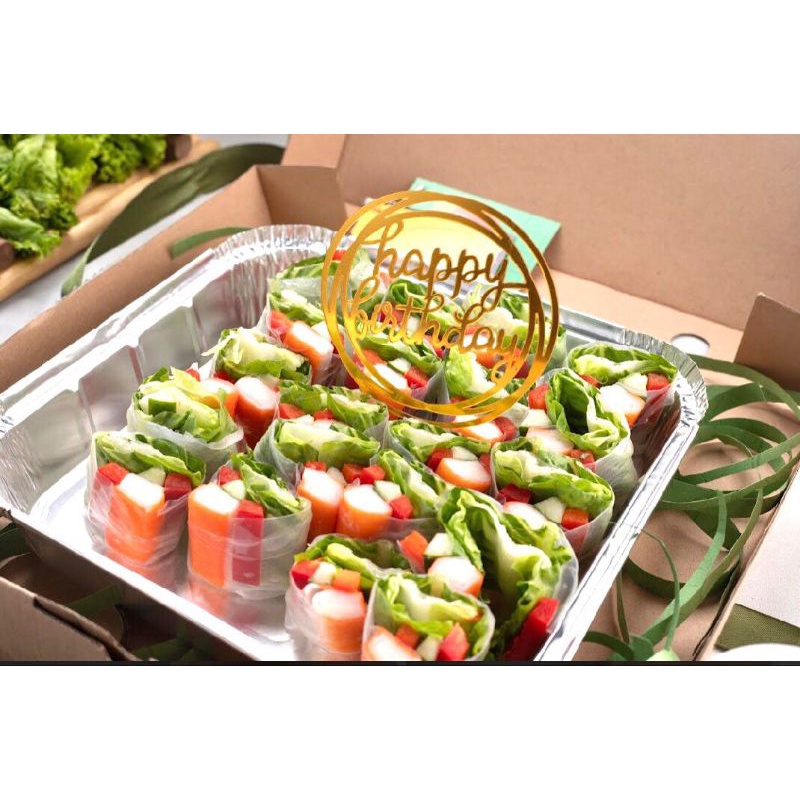 

BIRTHDAY ROLL SALAD