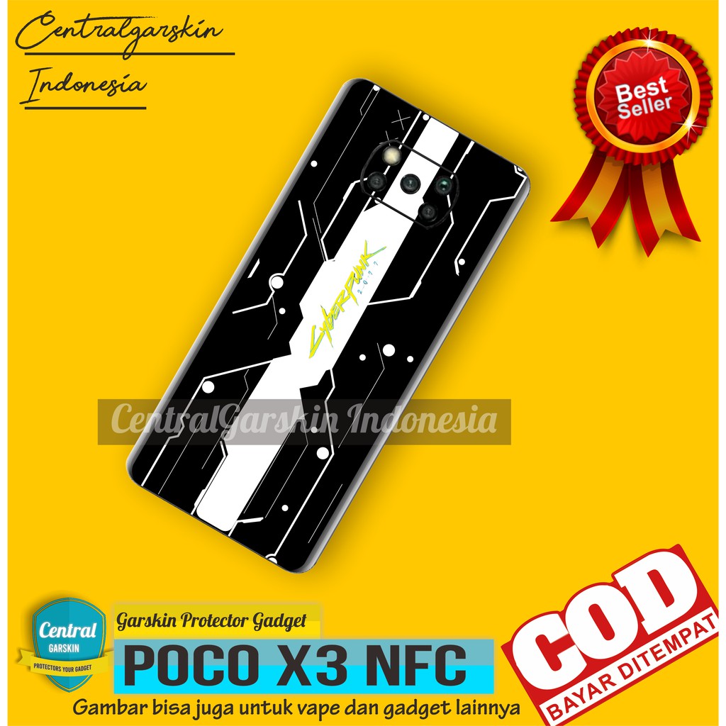 COD Garskin Pocophone X3 Poco X3 Fullbody cyberpunk [central garskin]