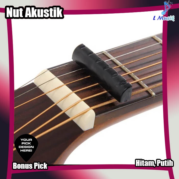 ACCOUSTIC NUT SADDLE PIN GITAR AKUSTIK