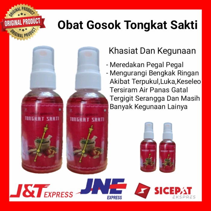 COD OBAT GOSOK / MINYAK OLES KERA SAKTI MERAH-HOT - Tongkat Sakti