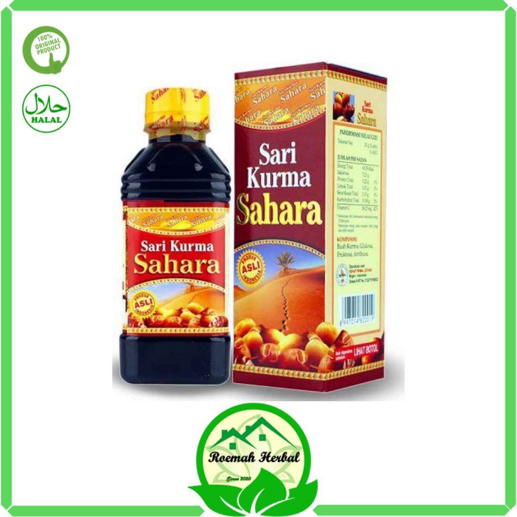 

Sari kurma / sari Kurma SAHARA / sahara / Original 330gr / kesehatan