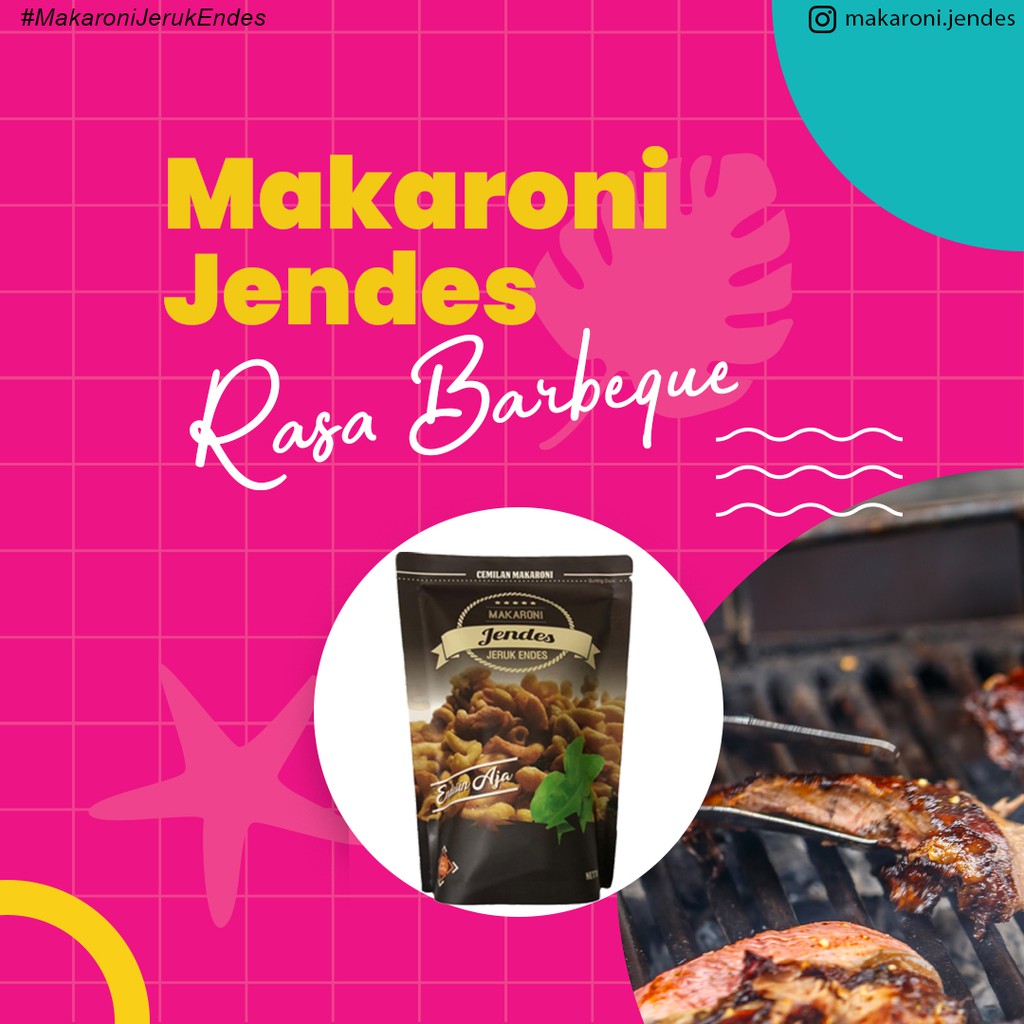 

Makaroni Jendes Rasa Barbeque