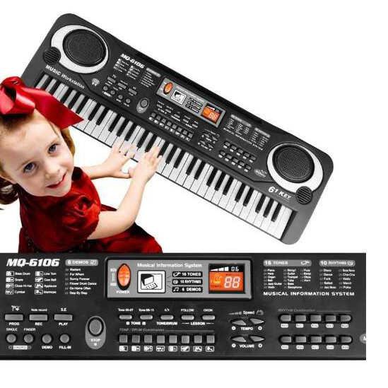 Digital Electronic Keyboard 61 Keys - MQ-6106