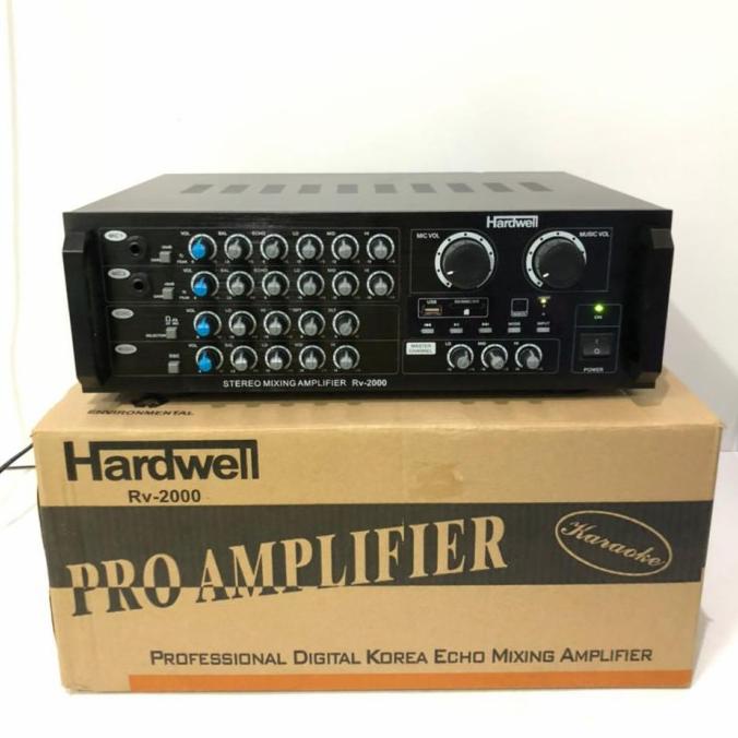 Ampli mixer karaoke Hardwell RV 2000 ORIGINAL .
