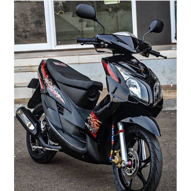 STRIPING MIO SOUL MX  DRAGON BLACK RED 857