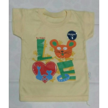 Kaos Oblong Anak Ridges ukuran L / Oblong Anak Ridges L Isi 3 pcs