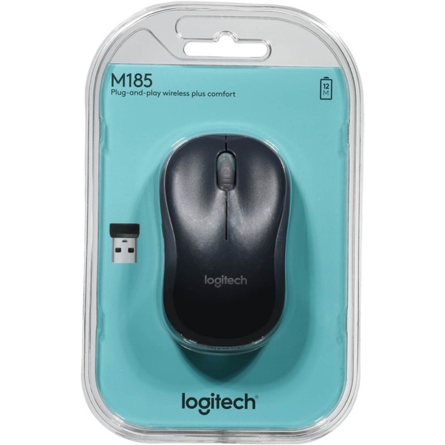 Mouse Logitech m185 wireless original