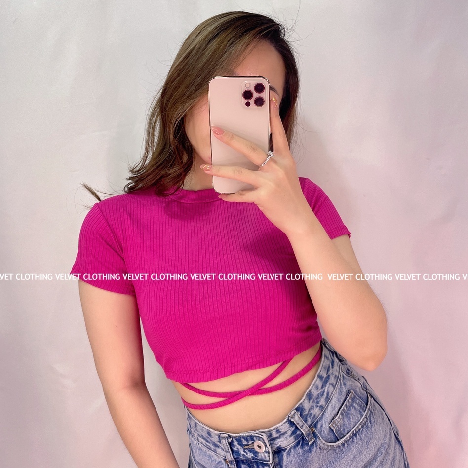 Milano Crop Rib Silang