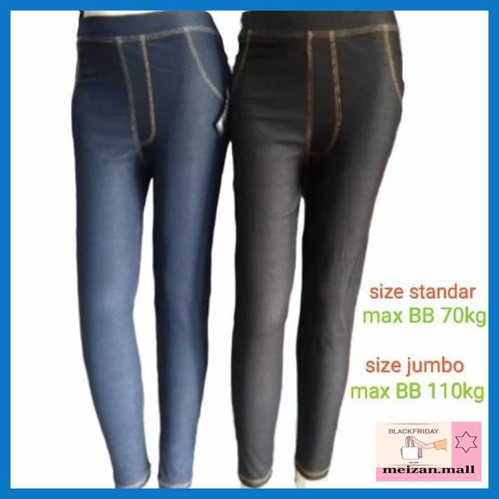 4Rse6E- Celana Legging Levis Panjang Wanita/Bahan Denim/Adem, Bagus, Murah - Hitam, Standar 89Y789T-