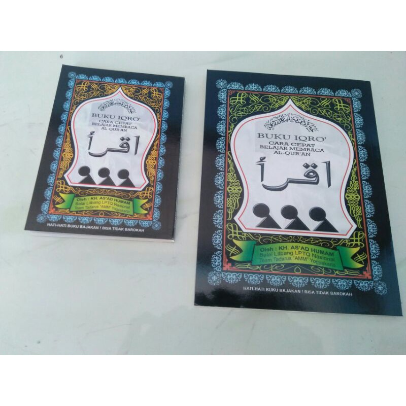 Buku IQRO Kecil dan Besar