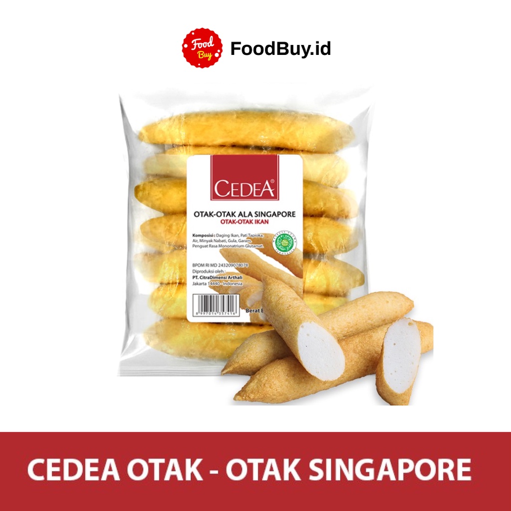 

Cedea Otak-Otak Singapore 500 gr