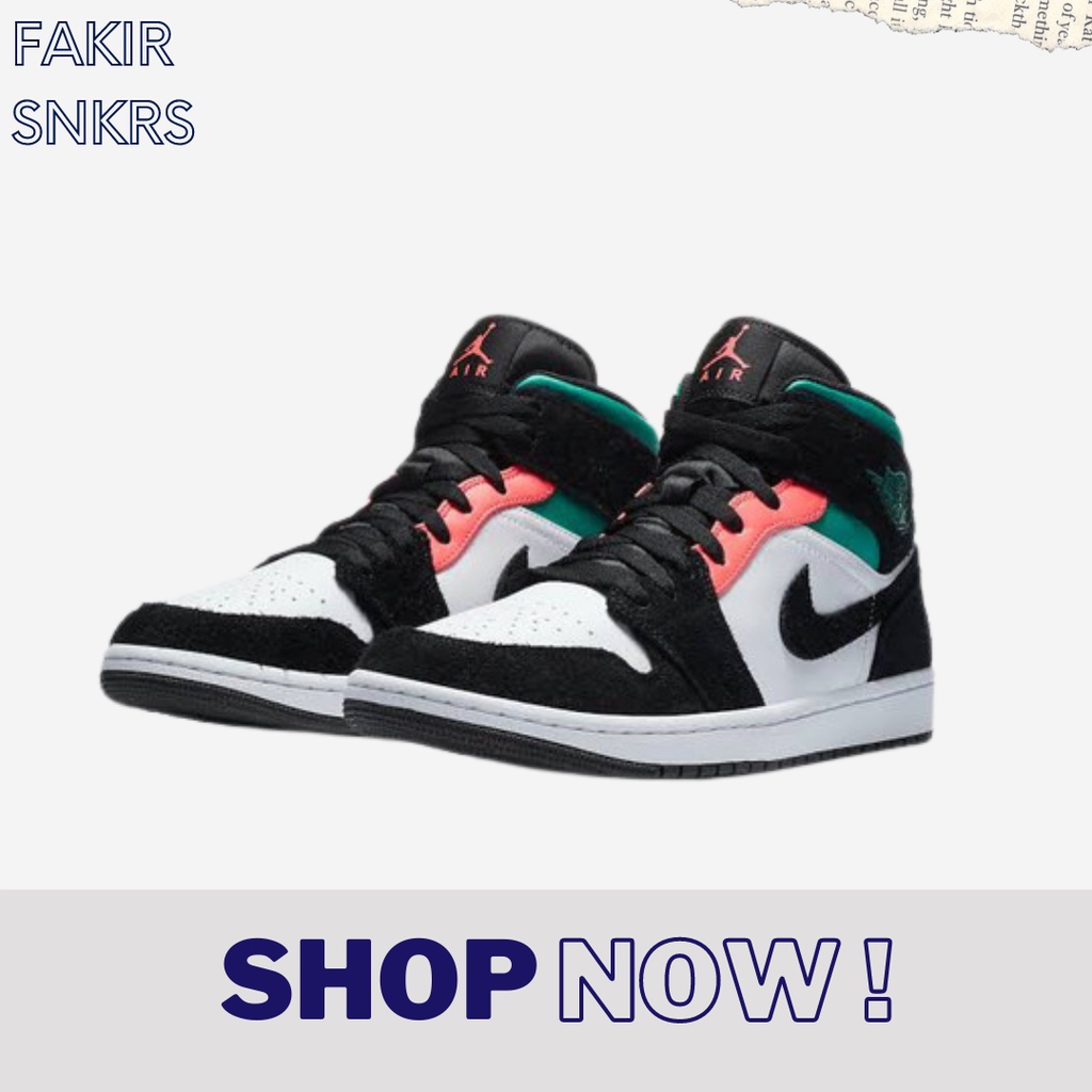 AIR JORDAN 1 MID SE SOUTH BEACH
