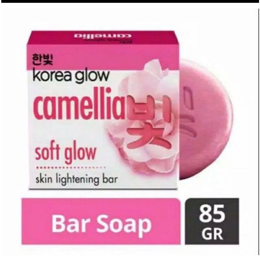 KOREA GLOW CAMELIA DAN YUZU SABUN MANDI BATANG 85gram