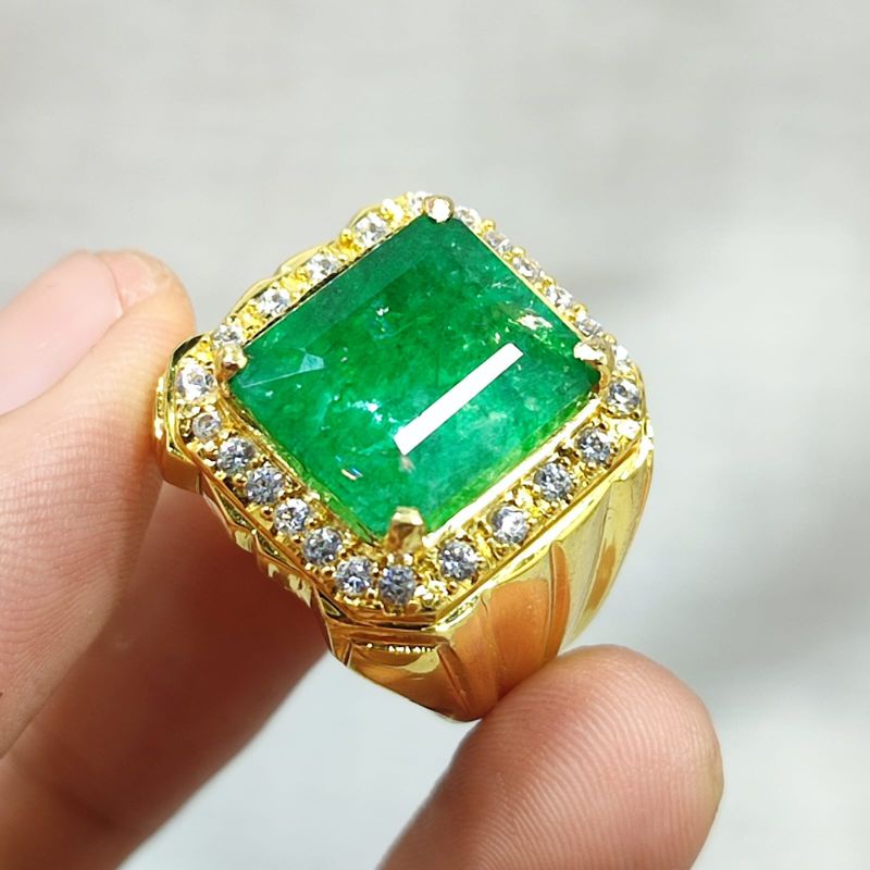 BATU EMERALD BERYL/ZAMRUD COLOMBIA ASLI NATURAL