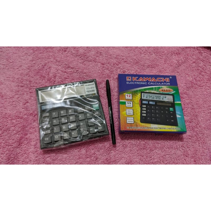 

Kalkulator KAWACHI KX-512 12 DIGIT Elektronic Calculator