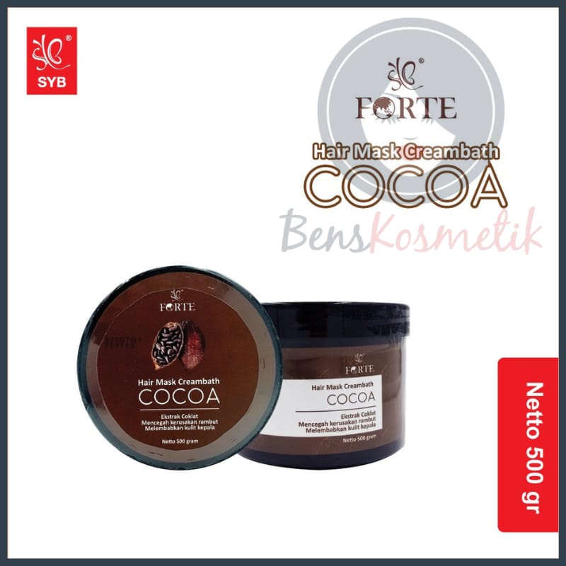 COCOA SYB FORTE HAIR MASK CREAMBATH BPOM / hair mask crembath syb