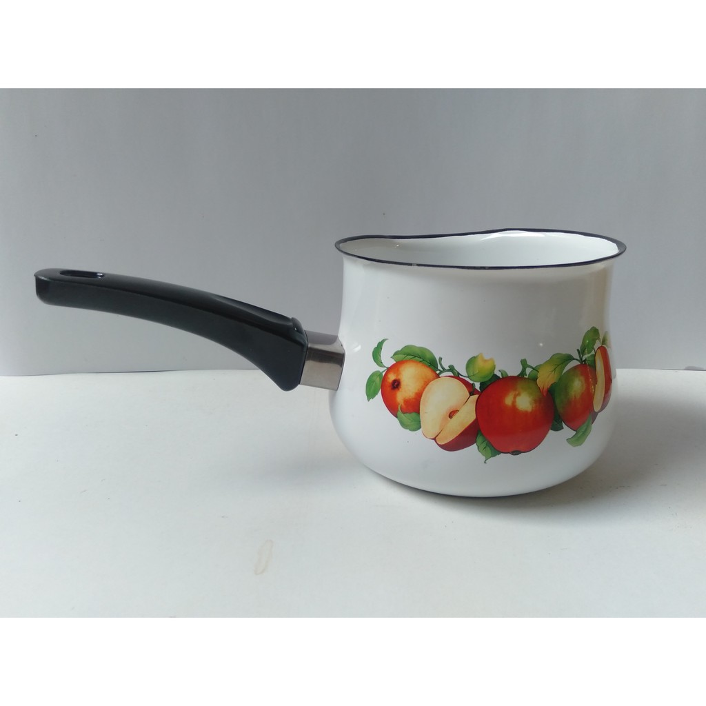 Sauce Pan / Panci Susu / Panci Gagang Enamel