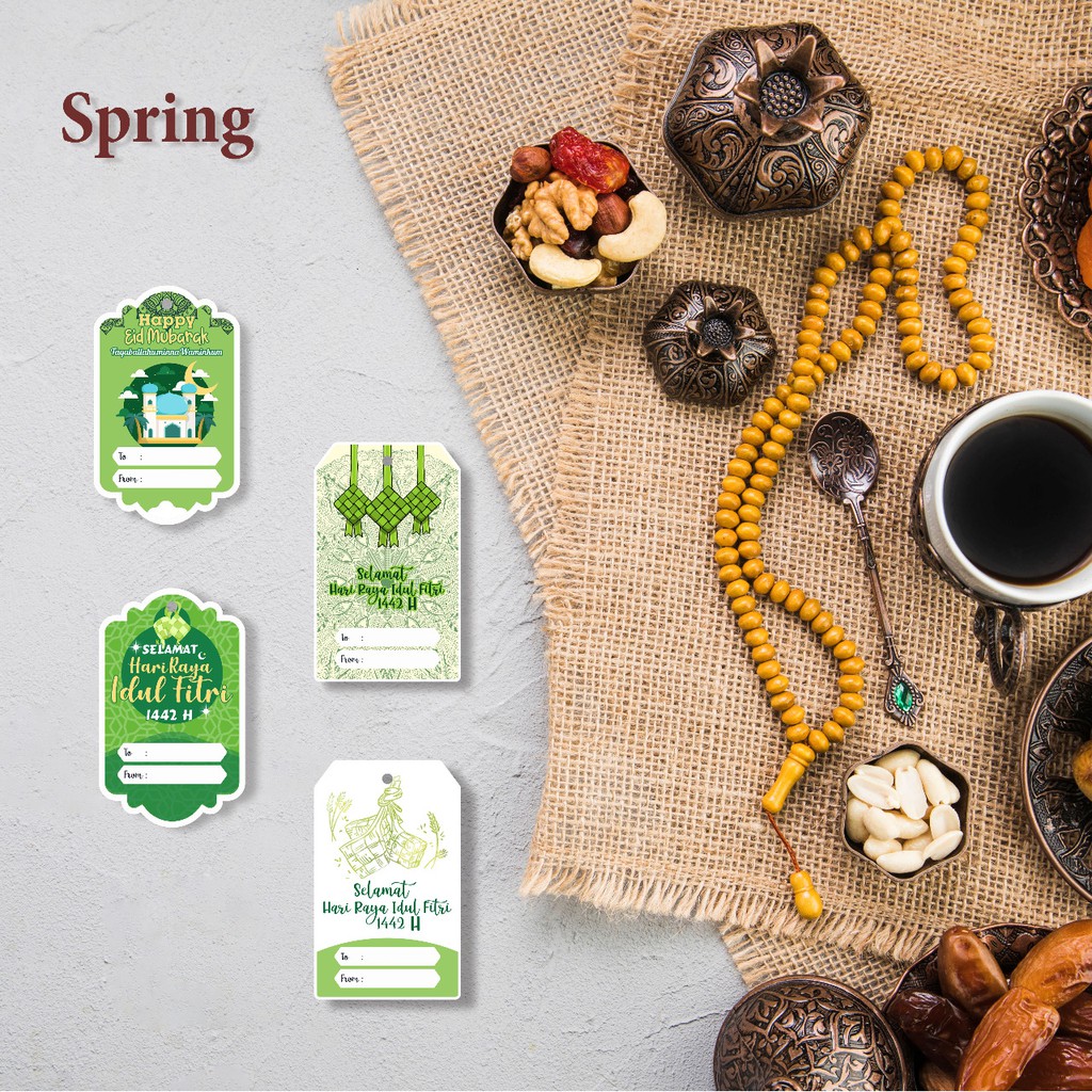 

Idul Fitri Special Tag (1 set isi 24pcs)