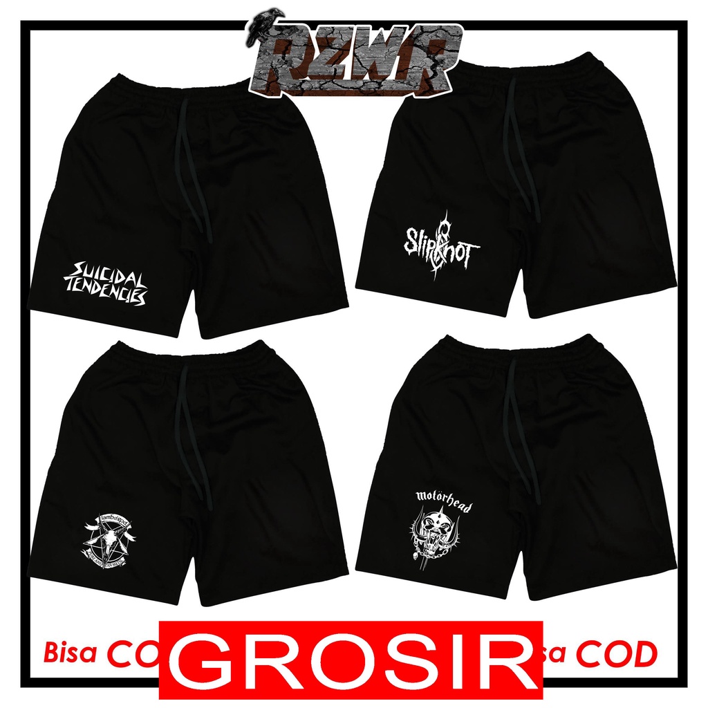 [COD] Ready  Boxer celana musik metal all size Original