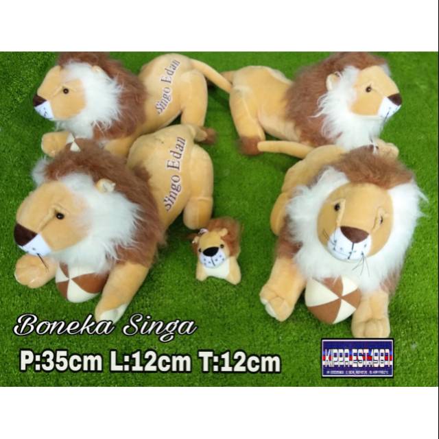 Boneka &amp; gantungan kunci singa arema