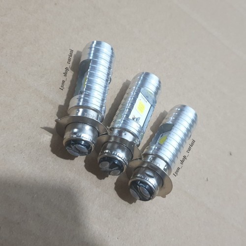 Lampu LED Motor Bebek Matic AC DC H6 2 Sisi-2