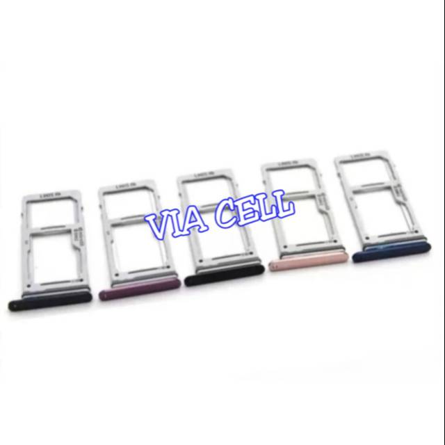 Sim Tray Sim Lock Slot Simcard Samsung S9 Plus G965 - Tempat Kartu Sim S9+ Dual Sim